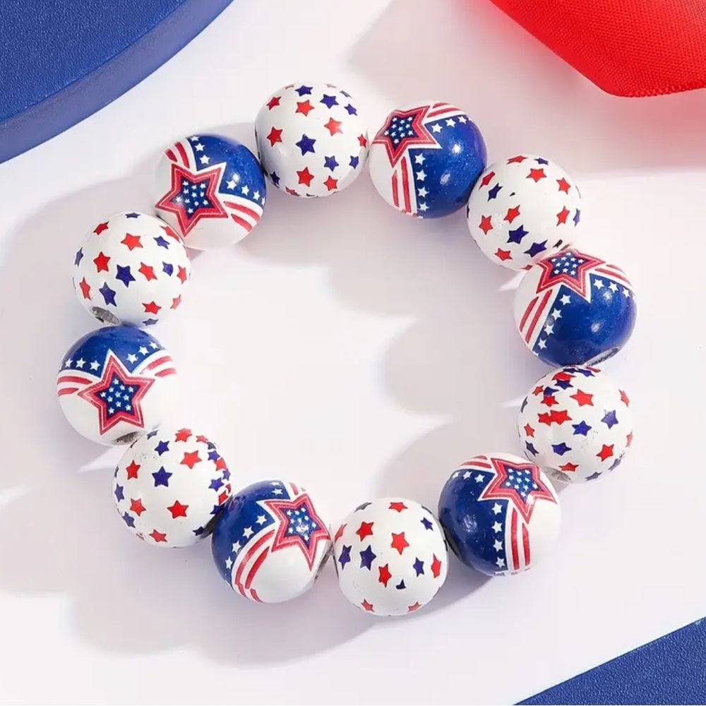 🇺🇸 Set of 6 Random American Made Bracelets for July 4th Celebrations